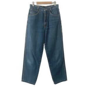 Vtg Brittania Women's Baggy Straight High Waisted Vintage Denim Jeans Size 11